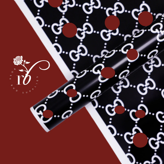 Luxury Floral Wrapping Paper -- 20 Sheets.